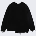 Distressed Knit Sweater