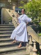 Vera Minimalist White Dress Everyday Luxe Edit