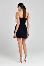 Lessy Bow Mini Dress