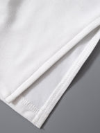 Square Neck Long Sleeve Slit Long Sleeve Tee