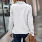 | Half-Zip Detail Sweater