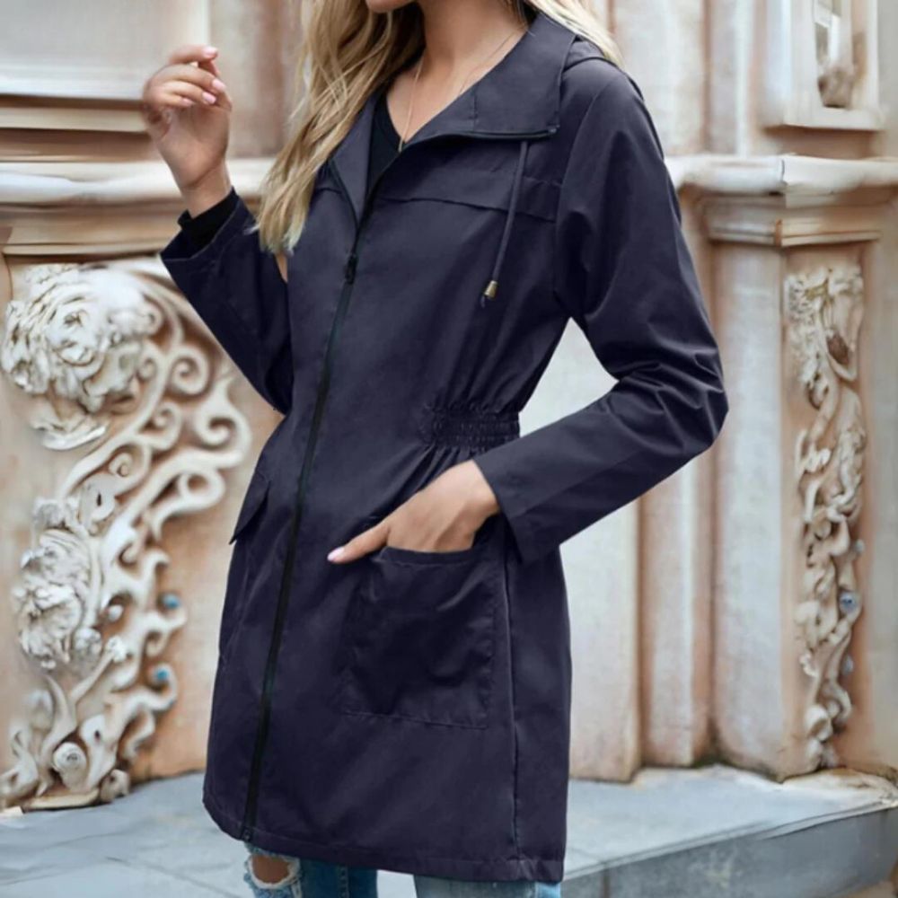 | Windbreaker trench coat