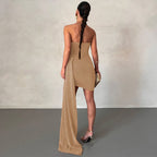 Eliana Exclusive Cocktail Dress with Glitter Elevated Occasion Wear