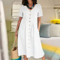 | Button Dress