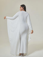 Eirene Dolman Sleeve Maxi Dress