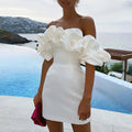 Ivana Effortless Off Shoulder Dress Boutique Collection