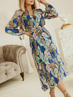DressBetty - Elegant V Neck Boho Beach Dress