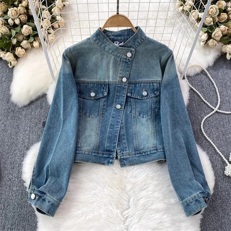 Elise Leroy Modern Twist Denim Jacket