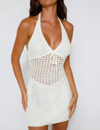 Capri - Halter Tie Beach Dress