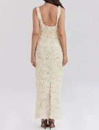 Arelith - Glamour A-Line Floral Maxi Dress