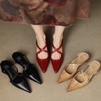 Eterna Luxe Genuine Leather Flats