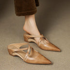 Eterna Luxe Genuine Leather Flats