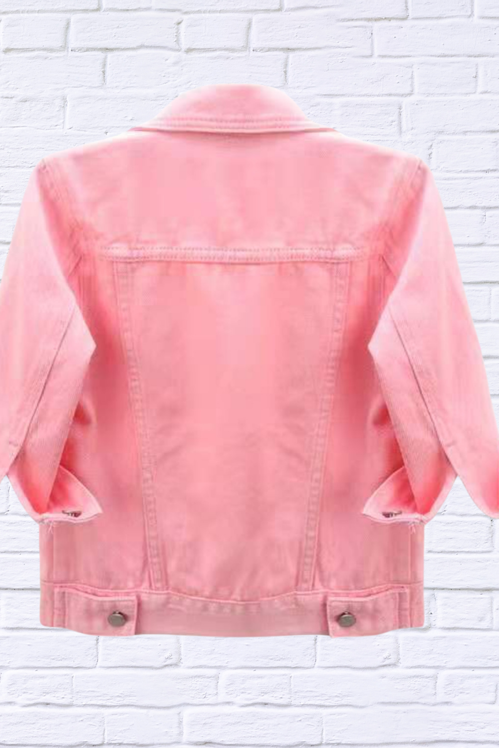 Full Size Cropped  Denim Jacket Plus Size