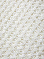 Hollow Out Crochet Long Sleeve Knit Top
