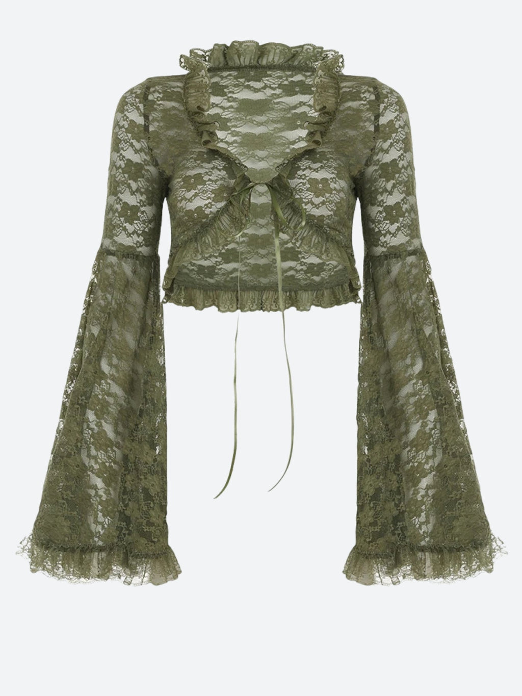 Fairy Grunge Bolero Crop Top