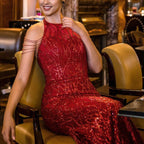 DressBetty - Fashion Sexy Halter Neck Prom Dresses