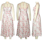 DressBetty - 2024 Fashion Temperament Sleeveless Maxi Casual Summer Floral Dress