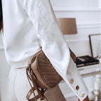 DressBetty - Chic Casual Long Sleeve Blouse