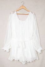 Erika Exclusive Pleated V Neck Dress Statement Occasion Edit