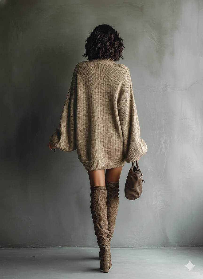 | Vintage Style Mini Dress
