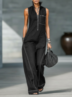 Elara | Sleeveless Jumpsuit
