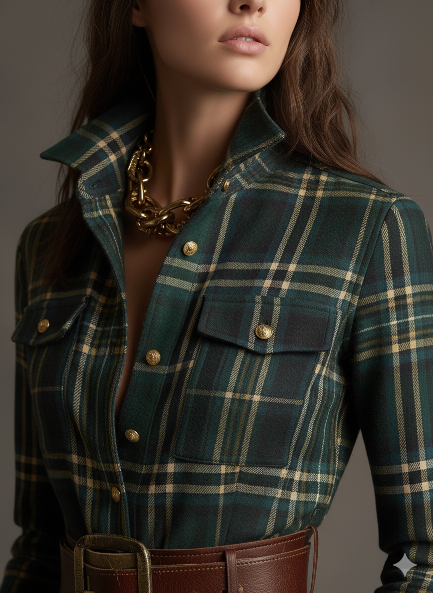 | Classic Button-Up Shirt Dress