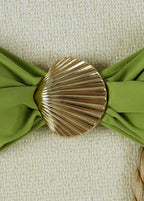 Gold Shell Bikini Set