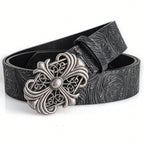 Goth Metal Cross Belt