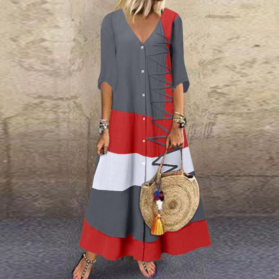 Octavia Statement Long Summer Dress Occasion Edit