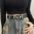 Grommet Buckle Belt