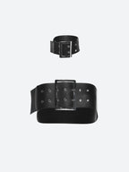 Grunge Belt Crop Top