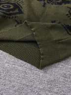 Grunge Eye Pattern Sweater