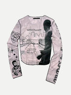 Grunge Harajuku Top