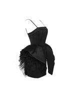 Gypsy Spaghetti Tulle Mini Dress