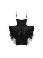 Gypsy Spaghetti Tulle Mini Dress