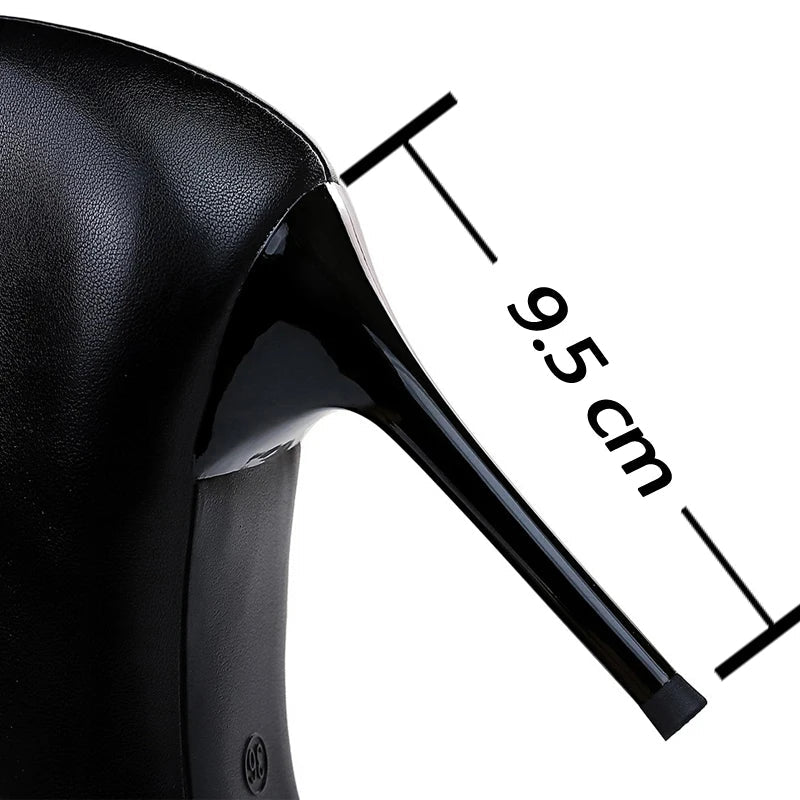 Luxurious Pearl Bowknot High Heels for Fashion Parties