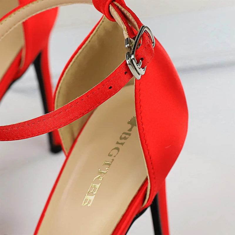 Green Blue Women Pumps High Heels Office Shoes Fashion Sexy Women
