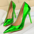 Patent Leather Woman Pumps - Sexy High Heels for Women