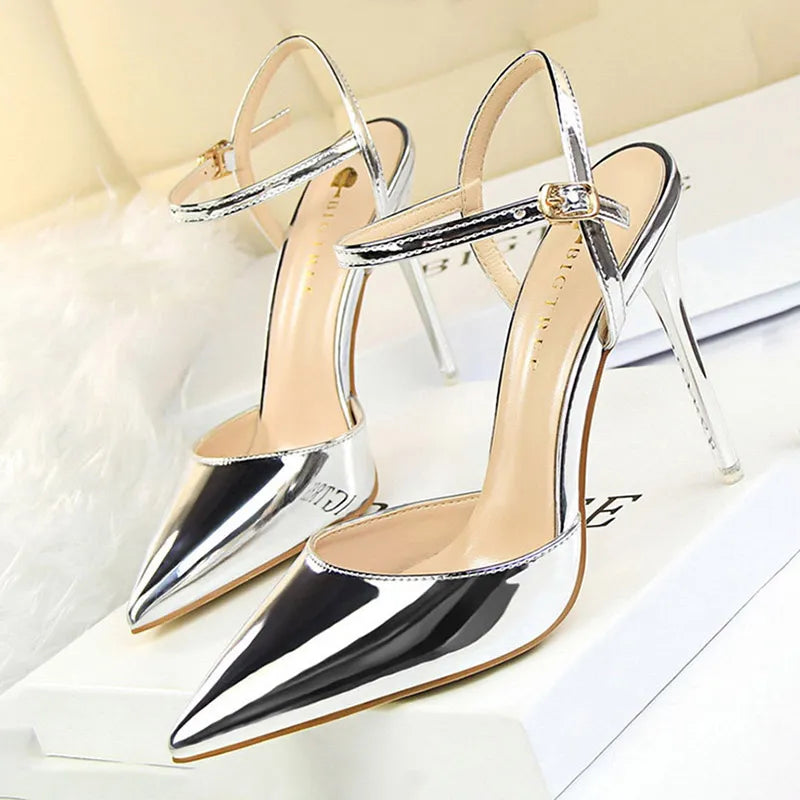 Patent Leather High Heels Pumps for Women - Sexy and Stylish