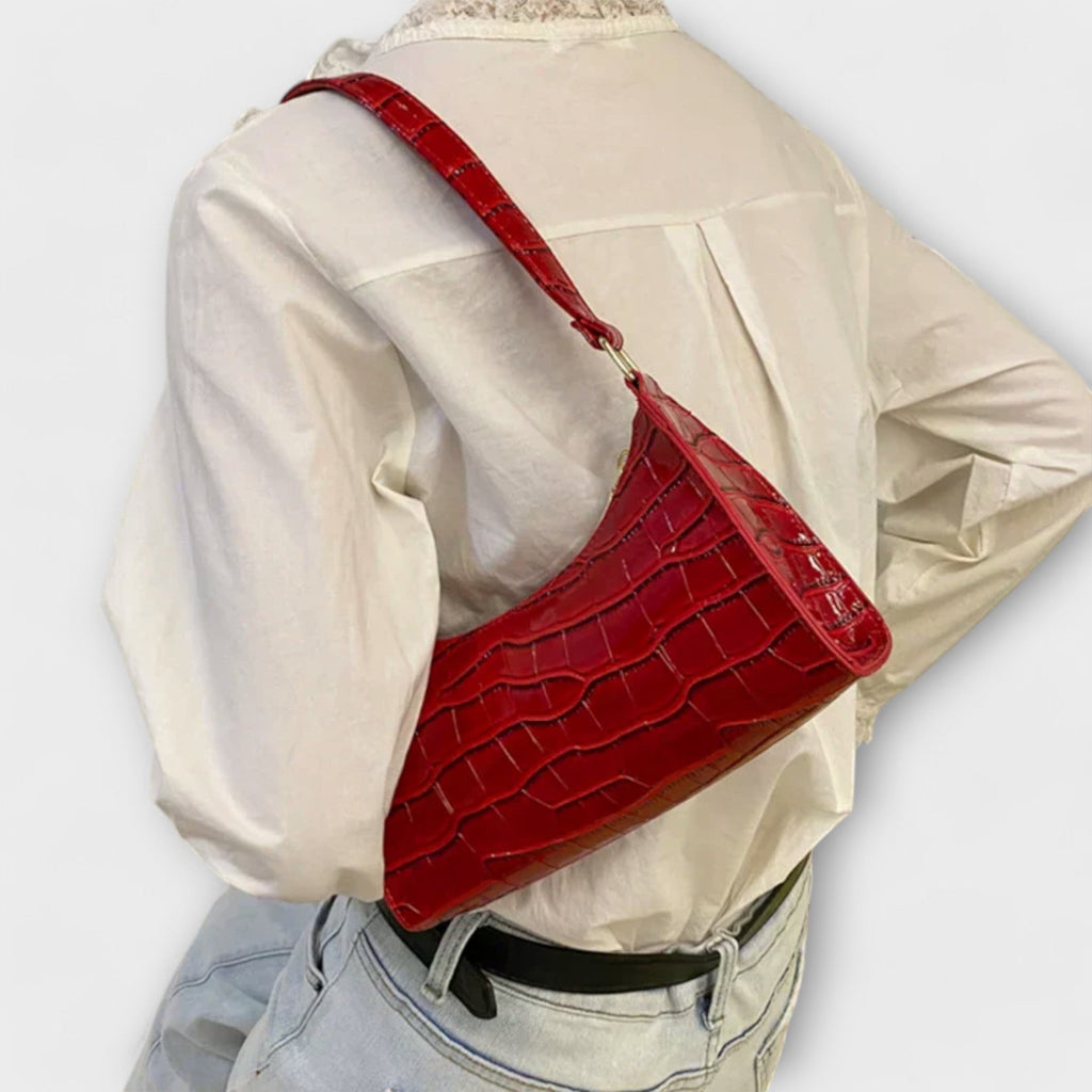 | Shiny Leather Bag