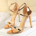 Buckle Strap High Heels Sandals Stiletto 11cm Sexy Party Shoes for Women
