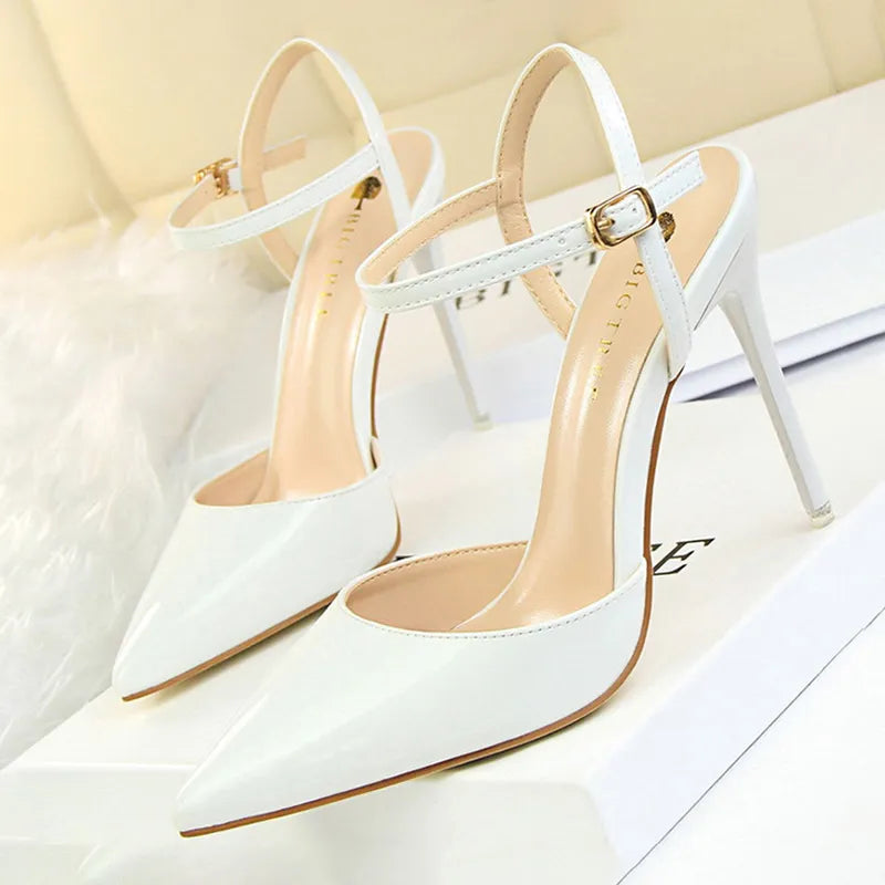 Patent Leather High Heels Pumps for Women - Sexy and Stylish