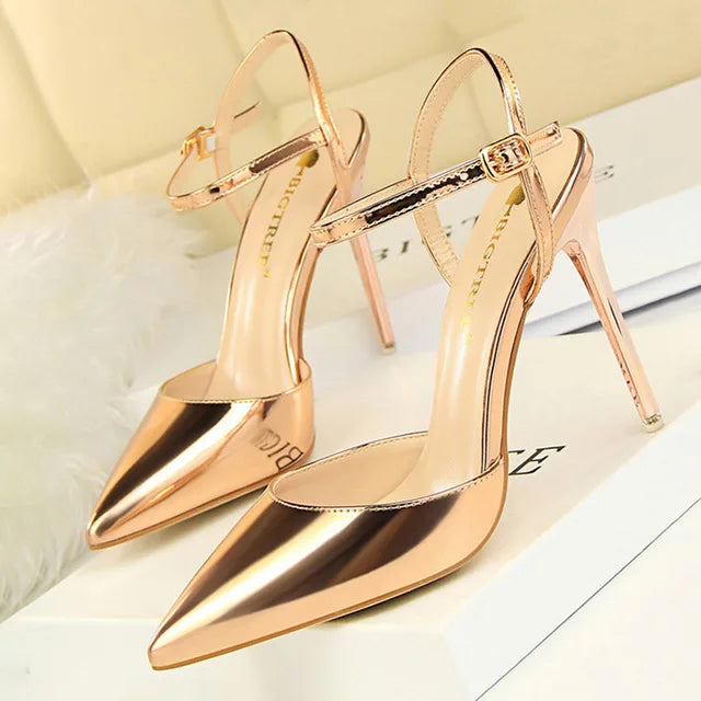 Patent Leather High Heels Pumps for Women - Sexy and Stylish