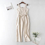 DressBetty - Bohemian Cotton Linen Jumpsuit