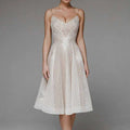 Karina Chic Luxurious Dress with an Open Back Elevated Occasion Wear