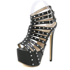 Summer Platform High Heels Sandals for Women with Sexy Peep Toe Pumps