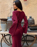 Clarisa Boutique Long Dress for Women Premium Wardrobe Essential