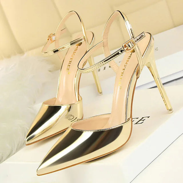 Patent Leather High Heels Pumps for Women - Sexy and Stylish