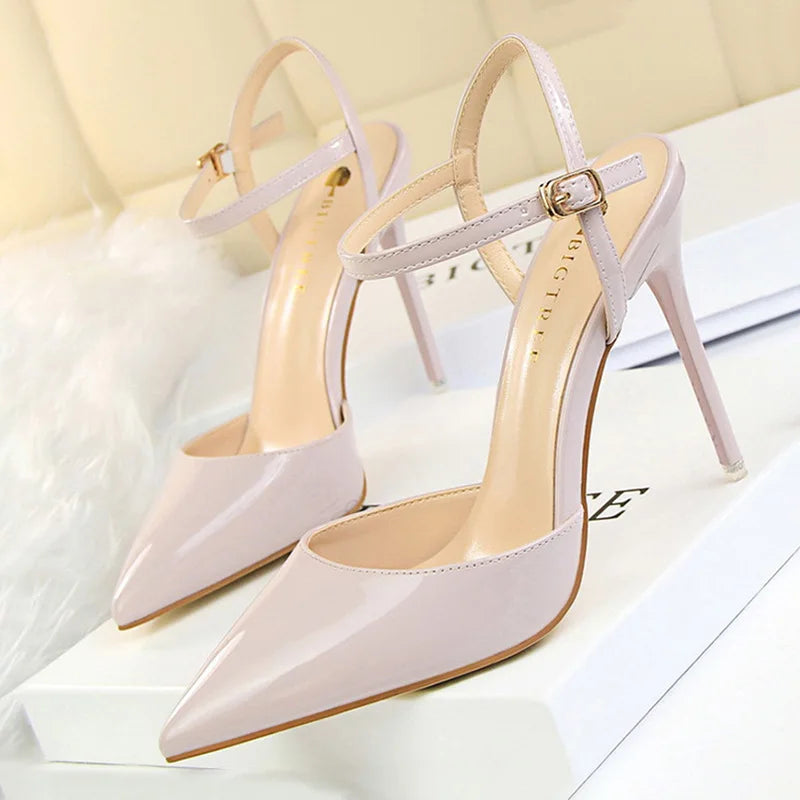 Patent Leather High Heels Pumps for Women - Sexy and Stylish