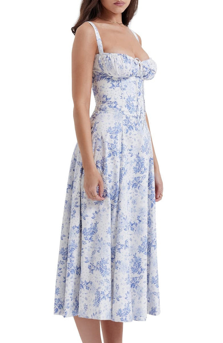 Valentina Elevated Corset Dress Everyday Luxe Edit